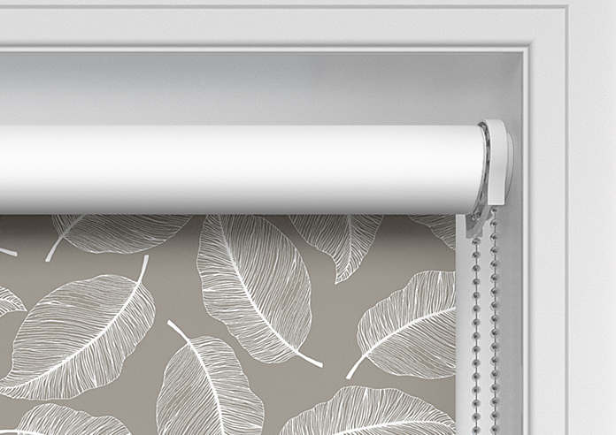 Banana Leaf, Mink Brown - Twist&Fit Roller Blind - Image 11